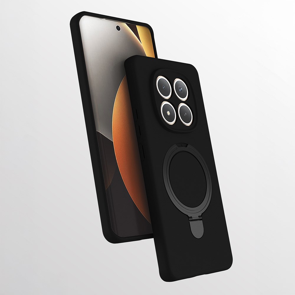 Xiaomi Redmi Note 15 5G Kılıf M-safe Şarj Özellikli Standlı Zore Samara Kapak