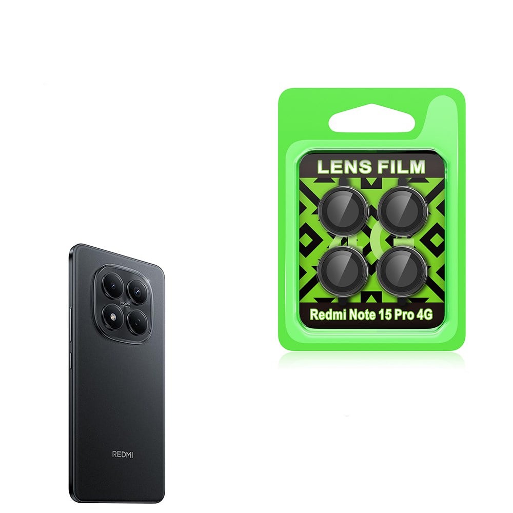 Xiaomi Redmi Note 15 Pro 4G Zore CL-07 Kamera Lens Koruyucu