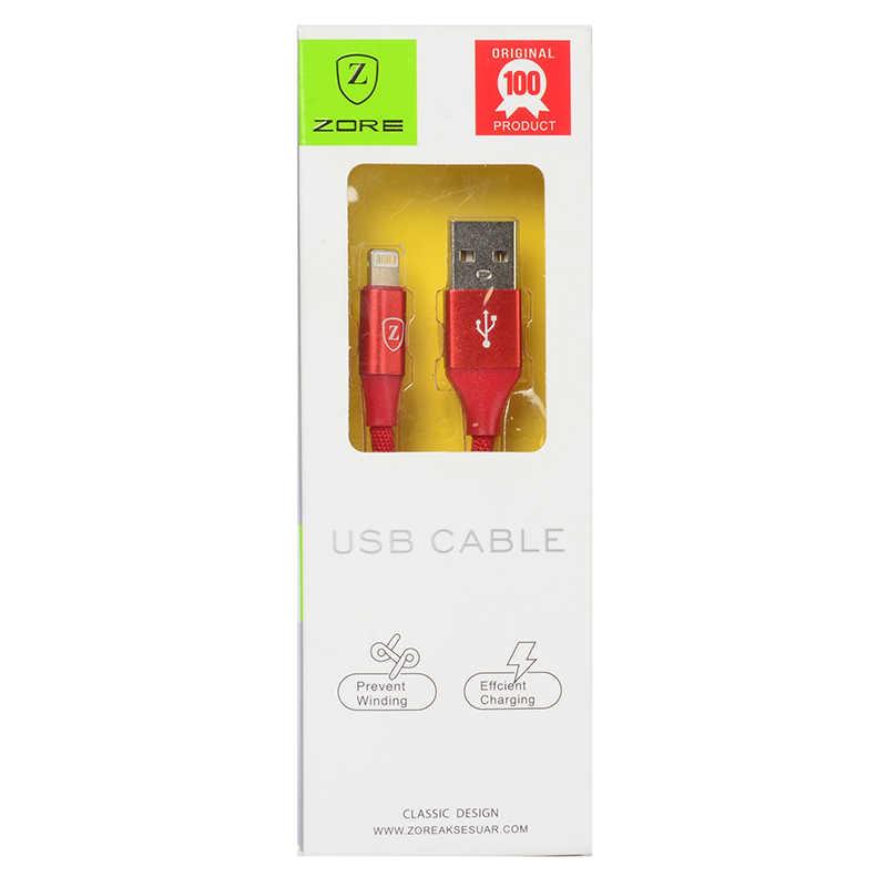 Zore Metal Uçlu Lightning Usb Kablo
