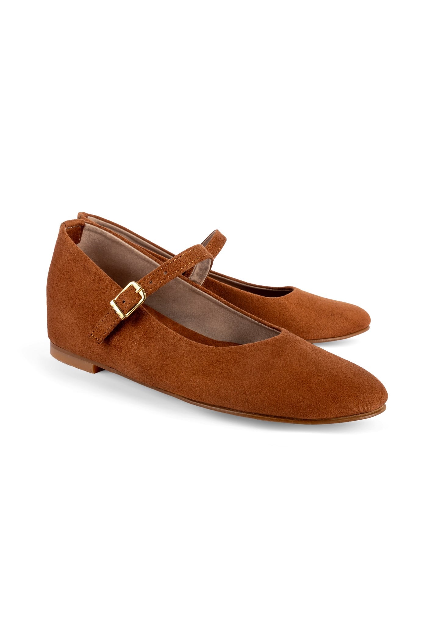 Bella Up Mary Janes-Mocha