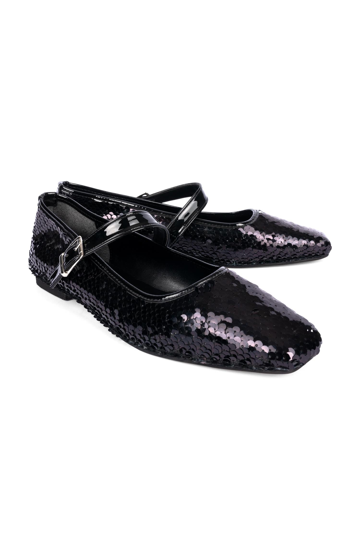 Sequin Mary Janes