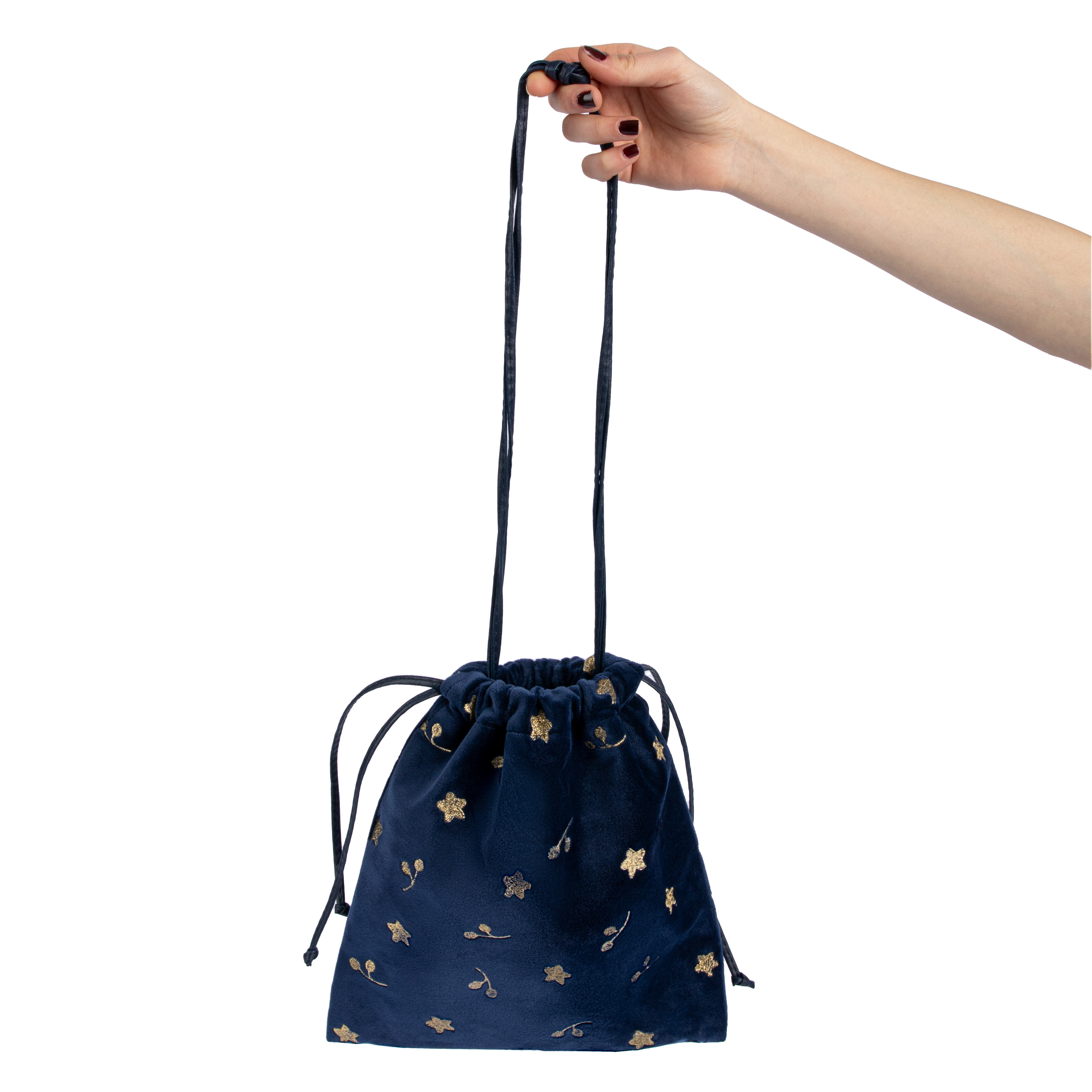 Stella Velvet Pouch Bag