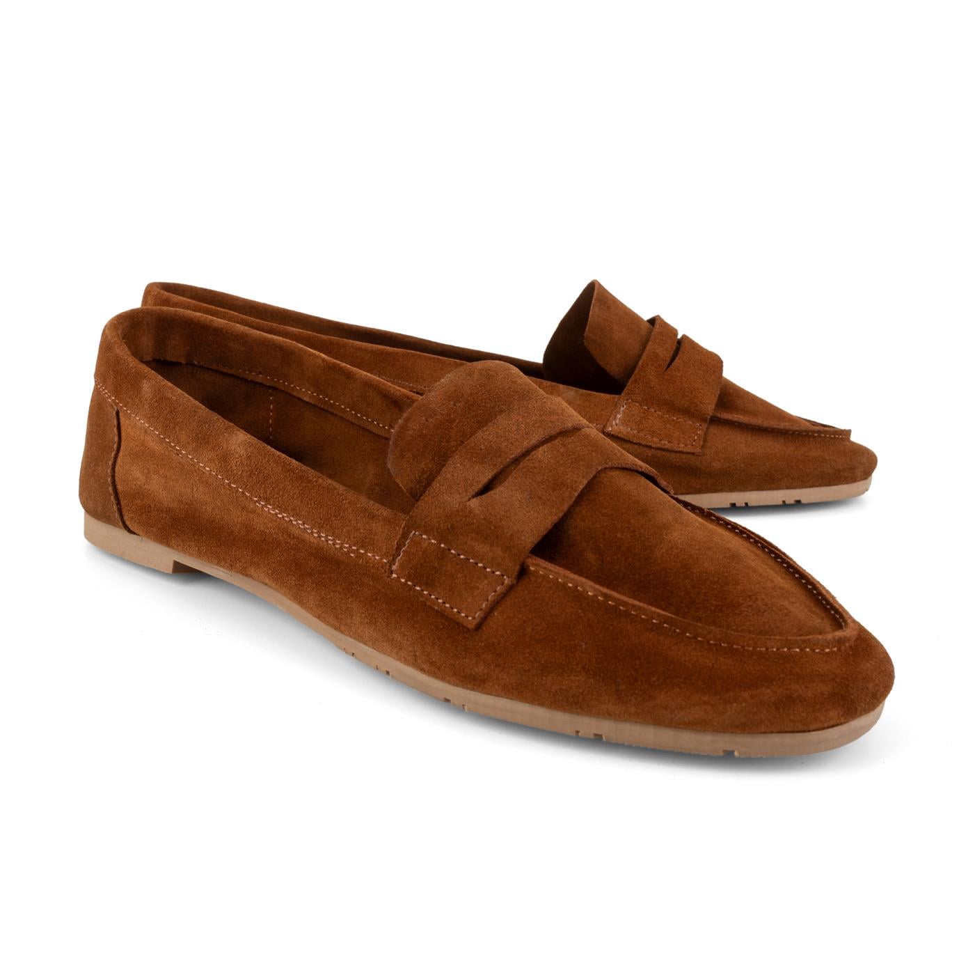 Suede Penny Loafer