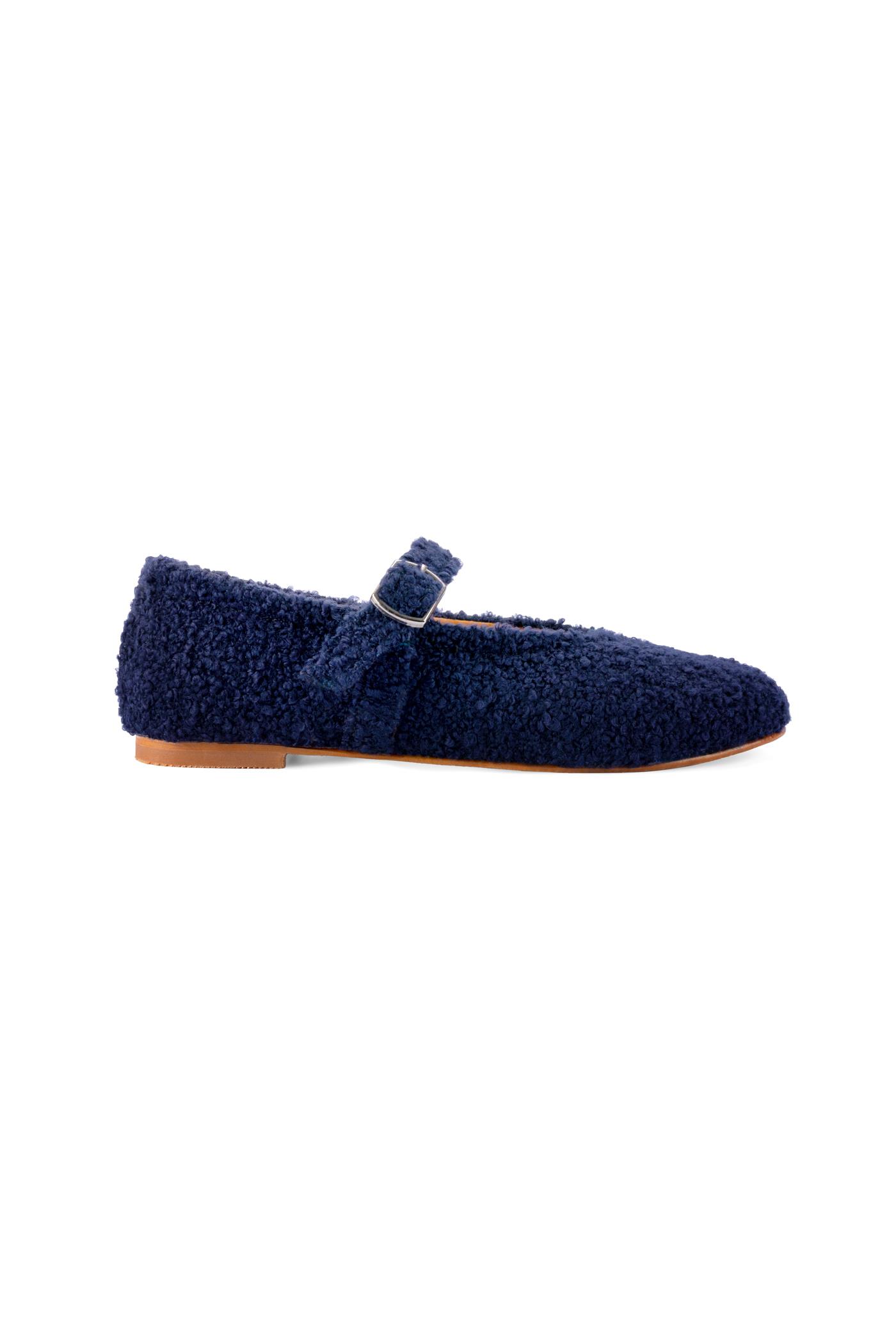 Elegant Mary Janes Teddy(Navy)