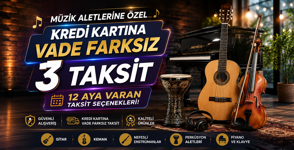 3 TAKSİT İMKANI