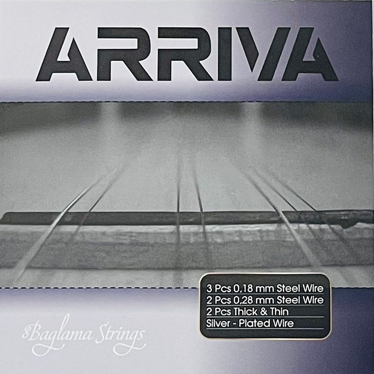 Arriva 0,18 Kısa Sap Profesyonel Bağlama Teli Takımı
