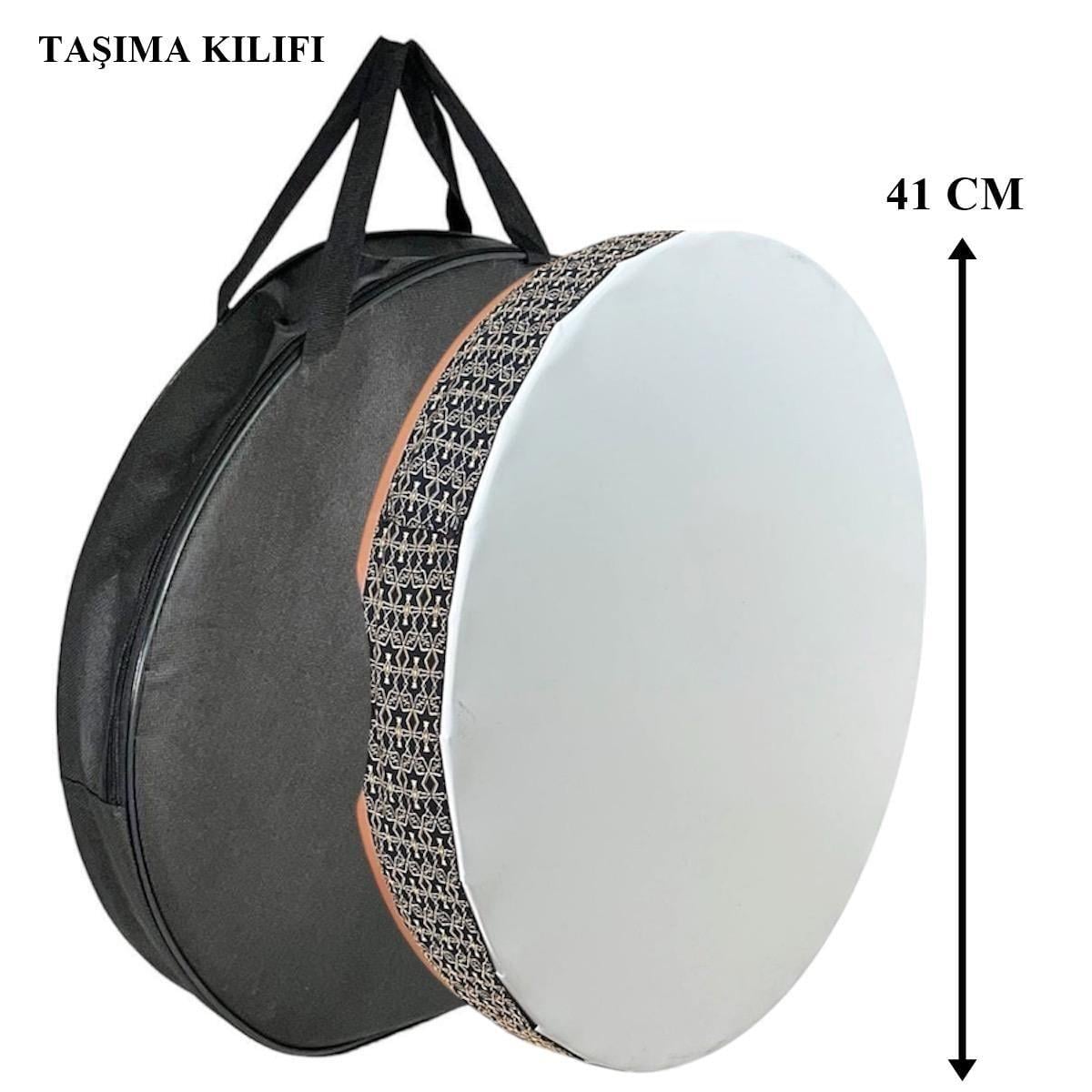 BS41 Ayarlı Pvs Bendir 41 cm ( Kılıf ve Akort Anahtarı Hediyeli )