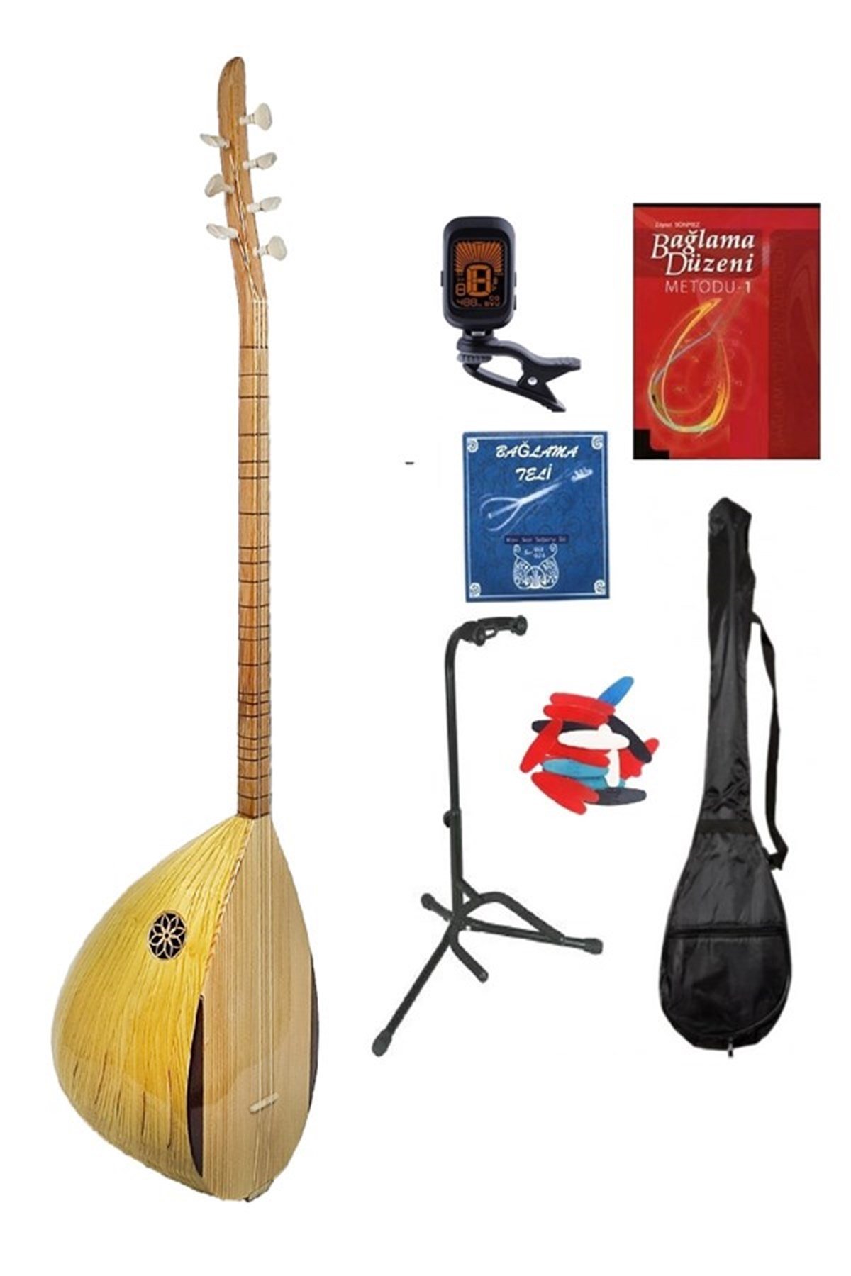 Dut Ağacı Uzun Sap Bağlama Seti