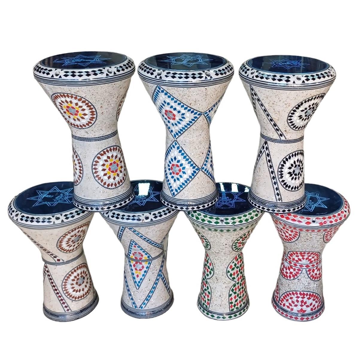 Gaffaret Çömlek Darbuka Mısır Yapımı 22 CM