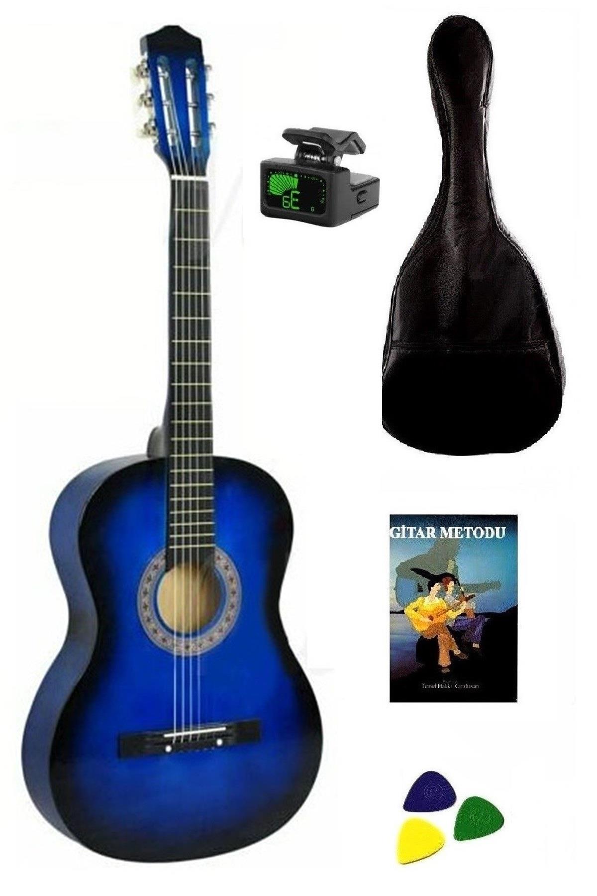 Gonzales Klasik Gitar Seti Mavi Renk