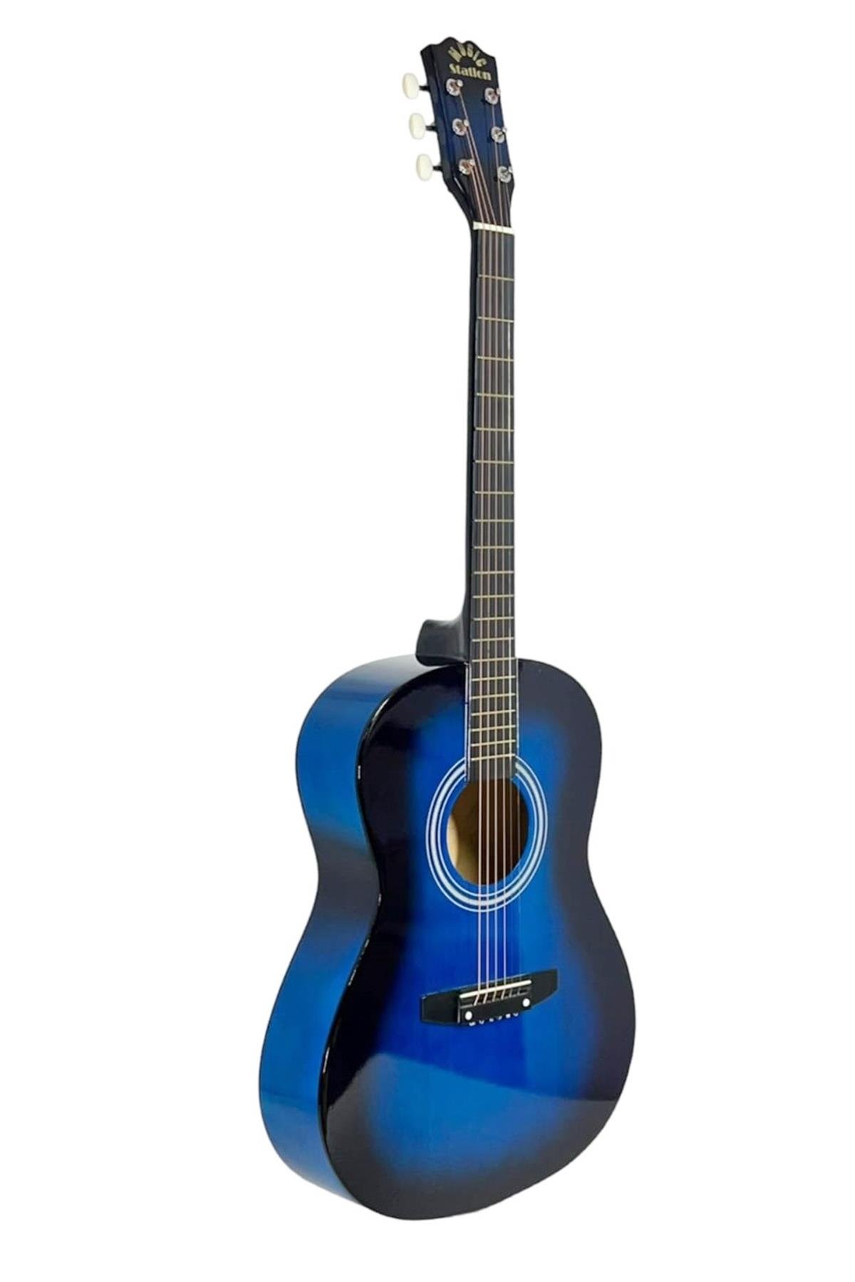 Music Station Akustik Gitar Mavi