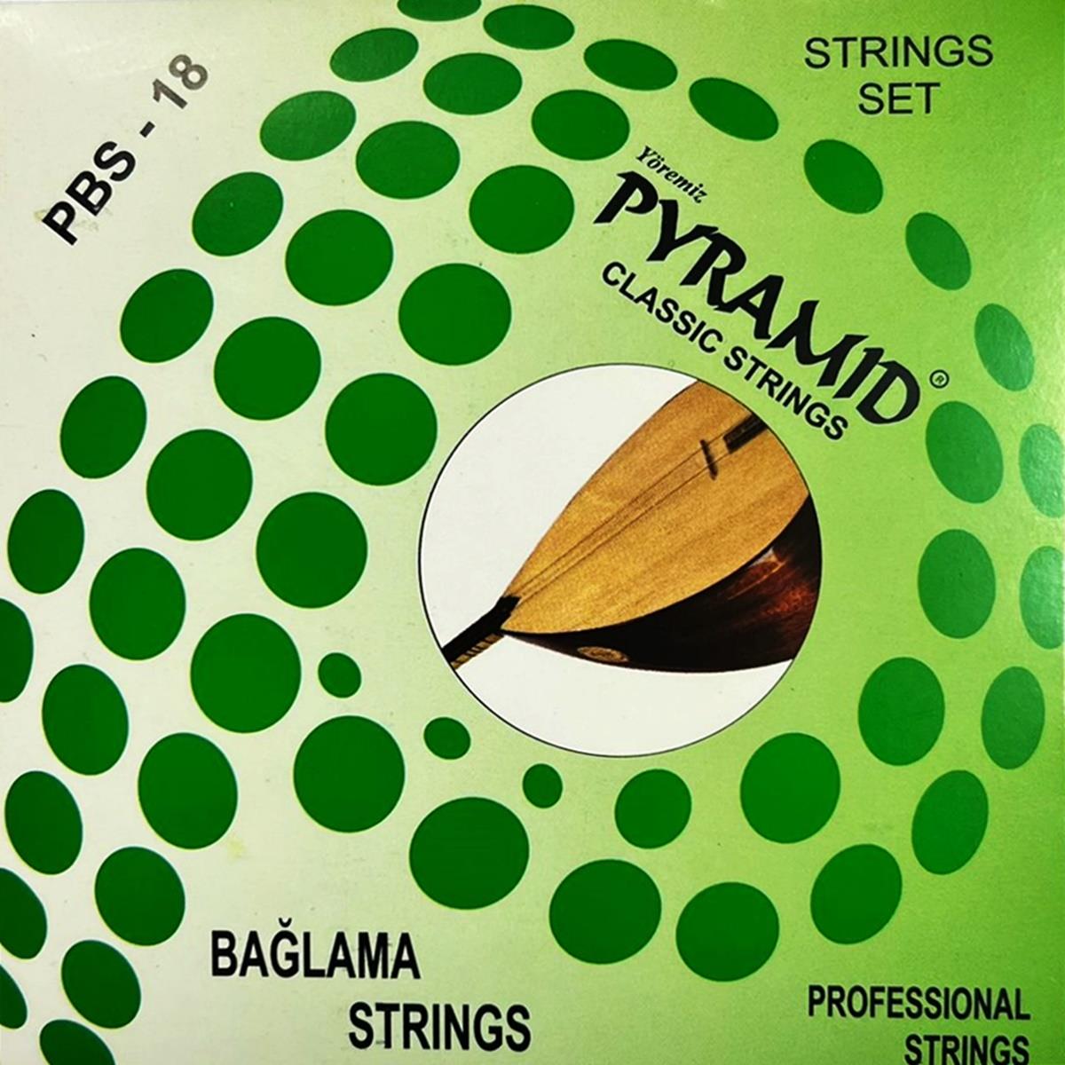 Pyramid PBS-018 Kısa Sap Bağlama Teli Takımı