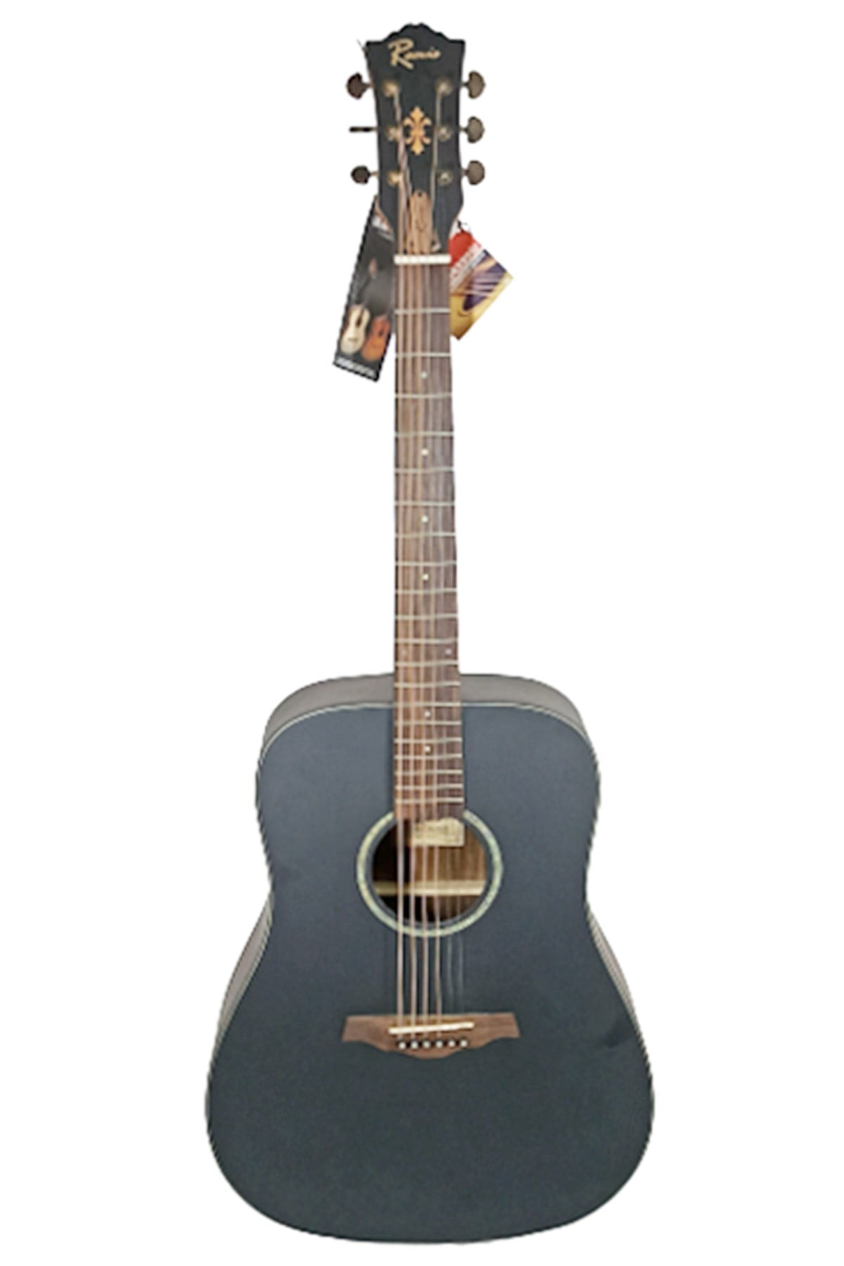 Ramis RA-510BK Akustik Gitar Mat Cila