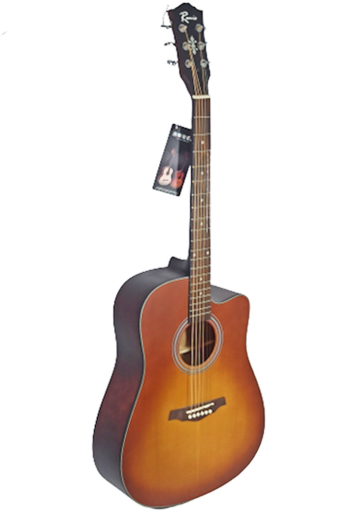 Ramis RA10C SB Akustik Gitar Mat Cila