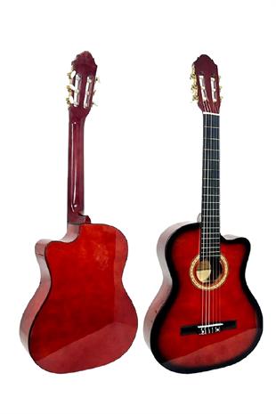 Florancıa FC3900C-RDS Kırmızı Cutaway Klasik Gitar 