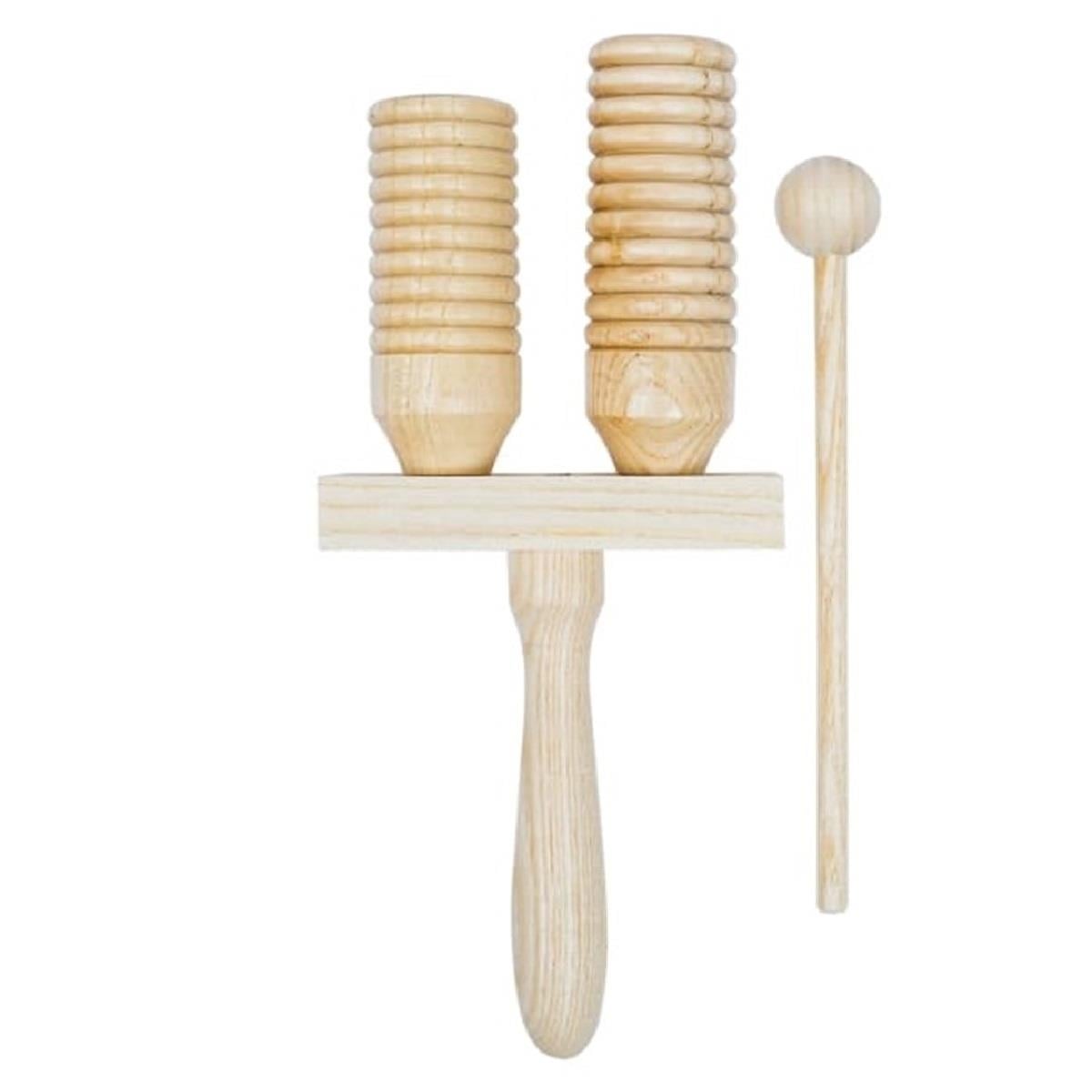 Ağaç Agogo Guiro İkili 