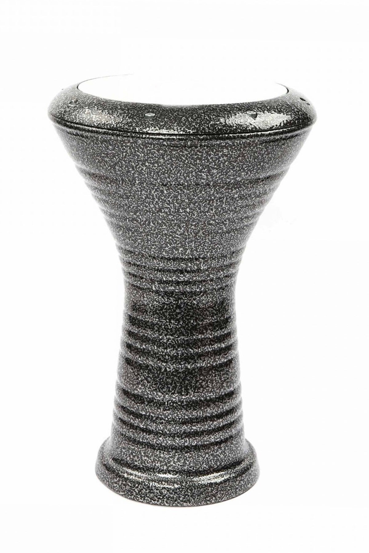Gri Kırçıllı Desen Döküm Darbuka