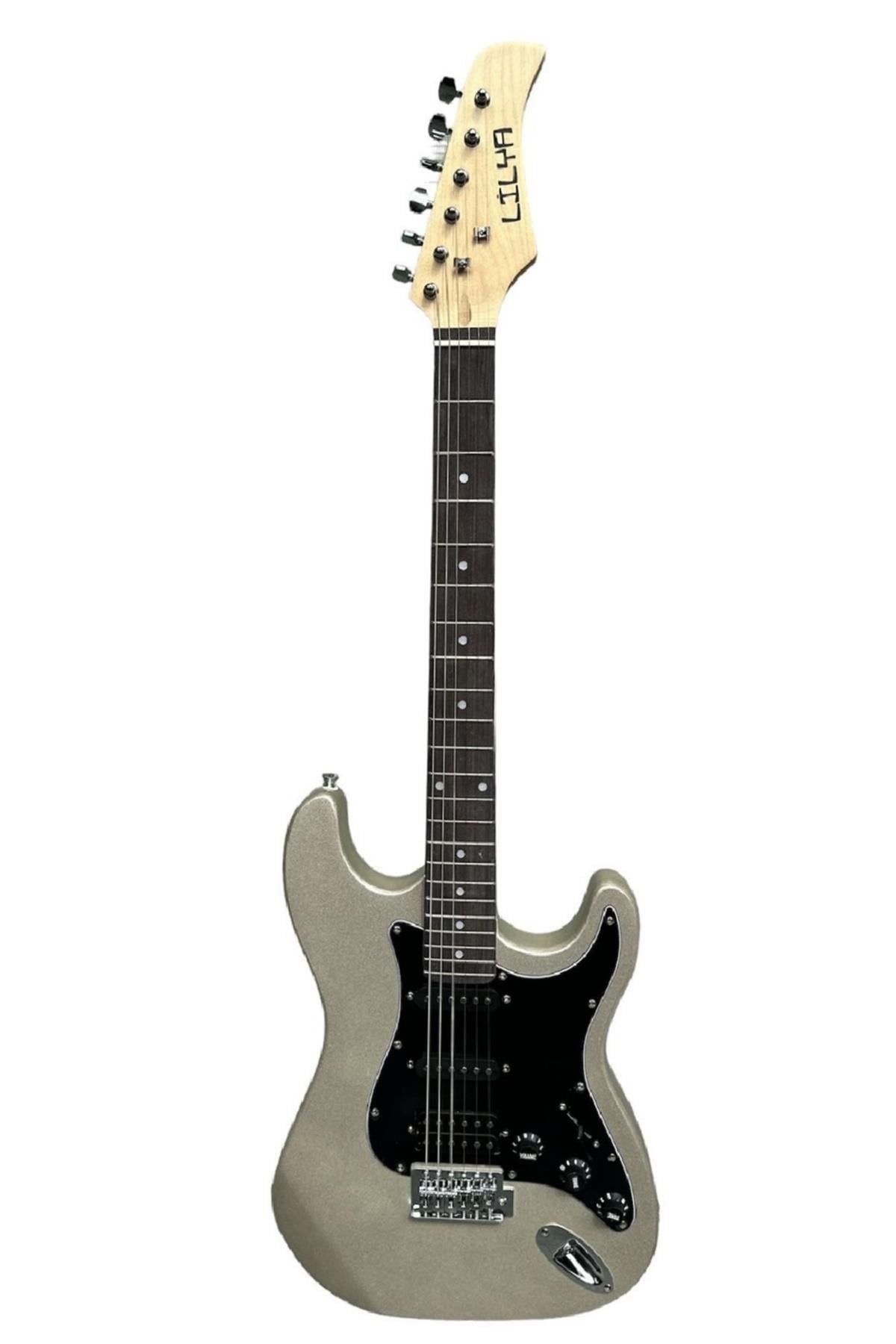Lilya LL309GR Elektro Gitar Gri Renk (HSS)