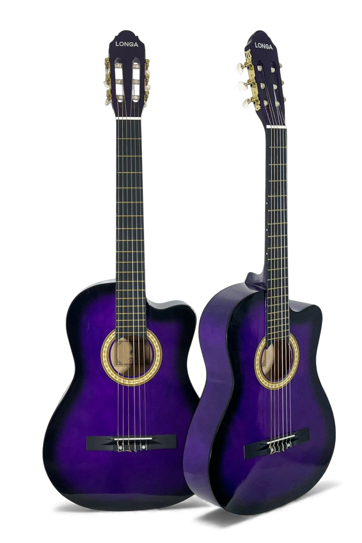 Longa Kesik Kasa Klasik Gitar Mavi