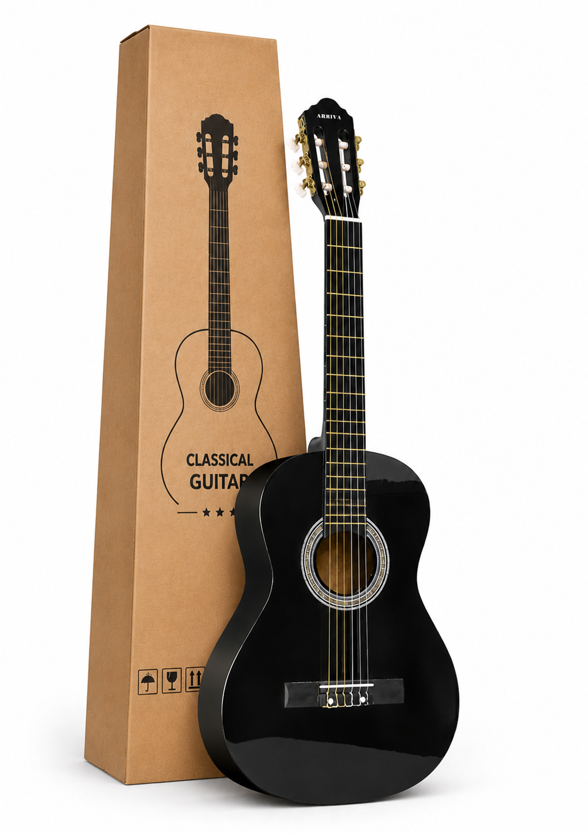 Ohri 3/4 Klasik Gitar Siyah ( Junior )
