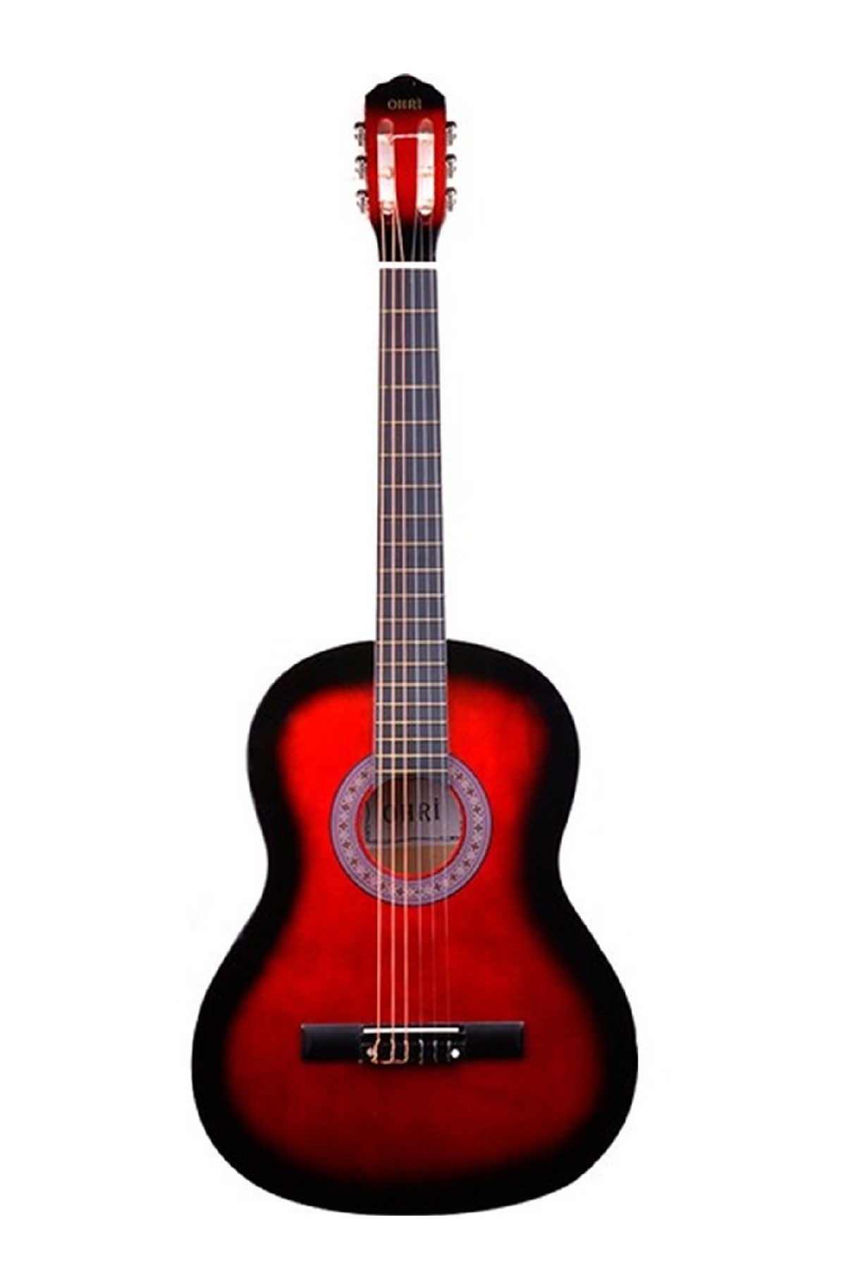 Ohri Klasik Gitar (Kırmızı)