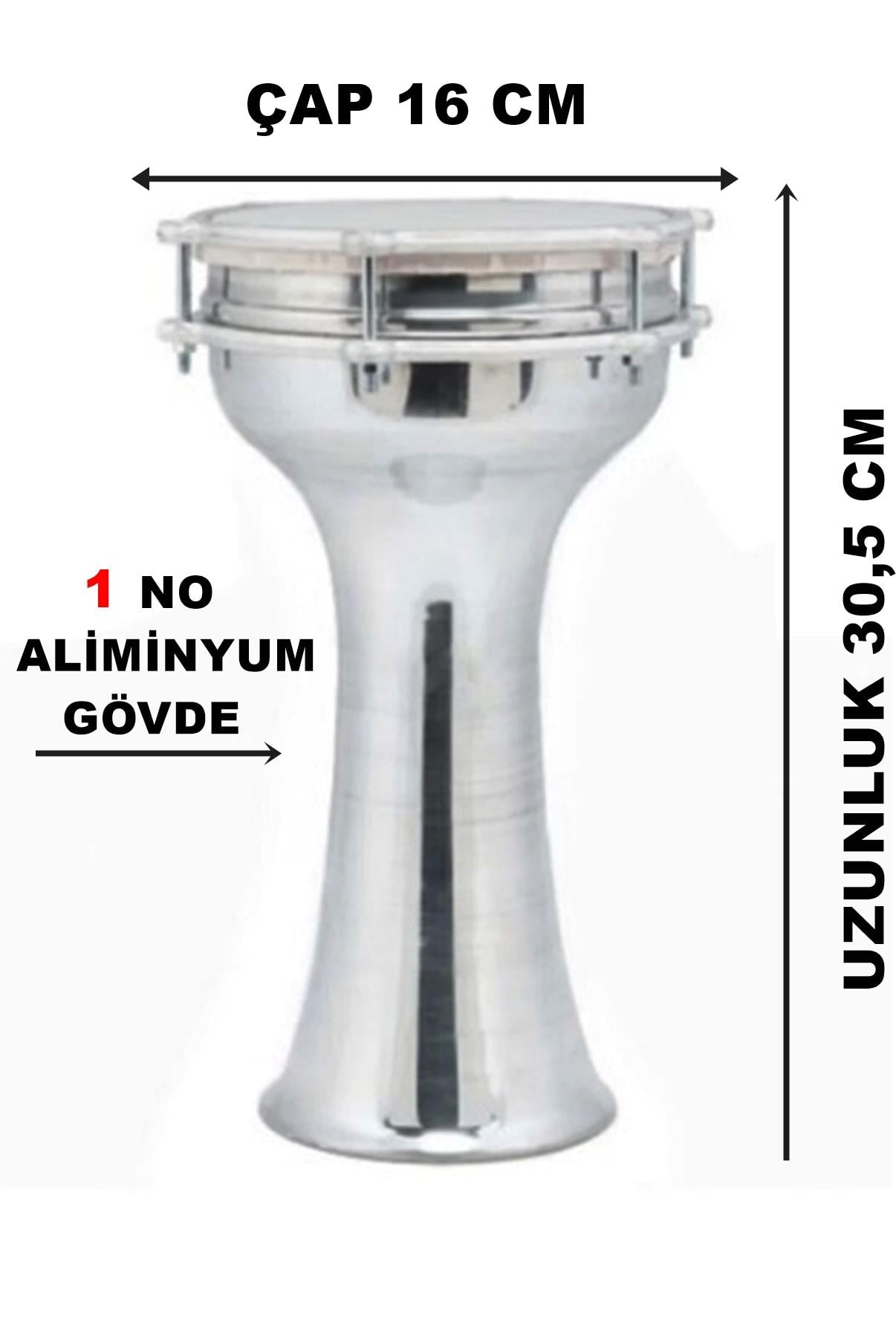 Piarro Alüminyum Darbuka 1 No