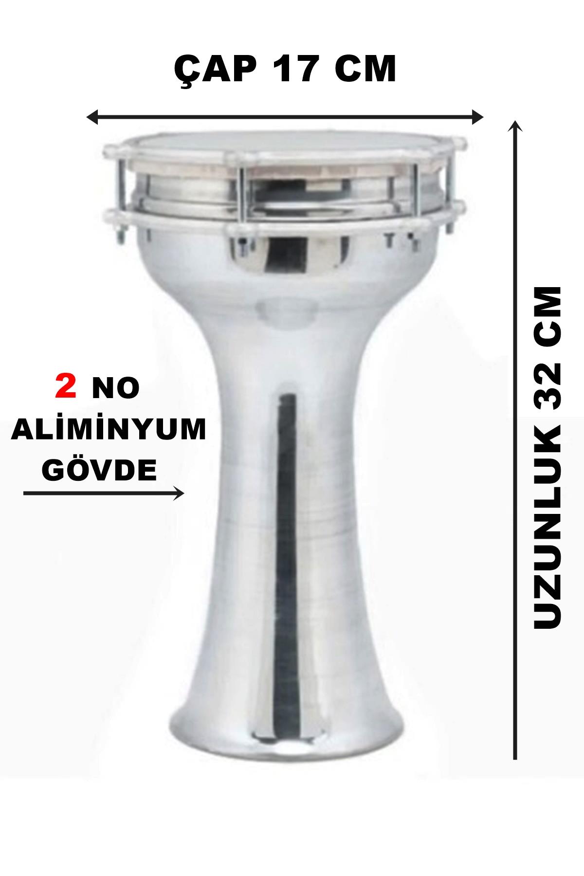 Piarro Alüminyum Darbuka 2 No