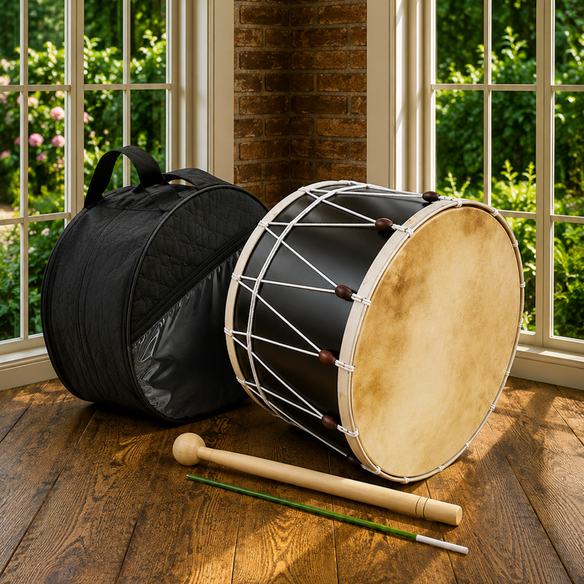 Piarro Deri Asma Davul,Folklör Davulu,51cm