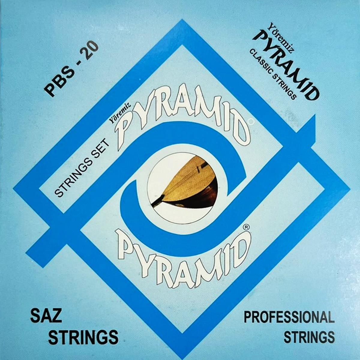 Pyramid PBS-020 Uzun Sap Bağlama Teli Takımı