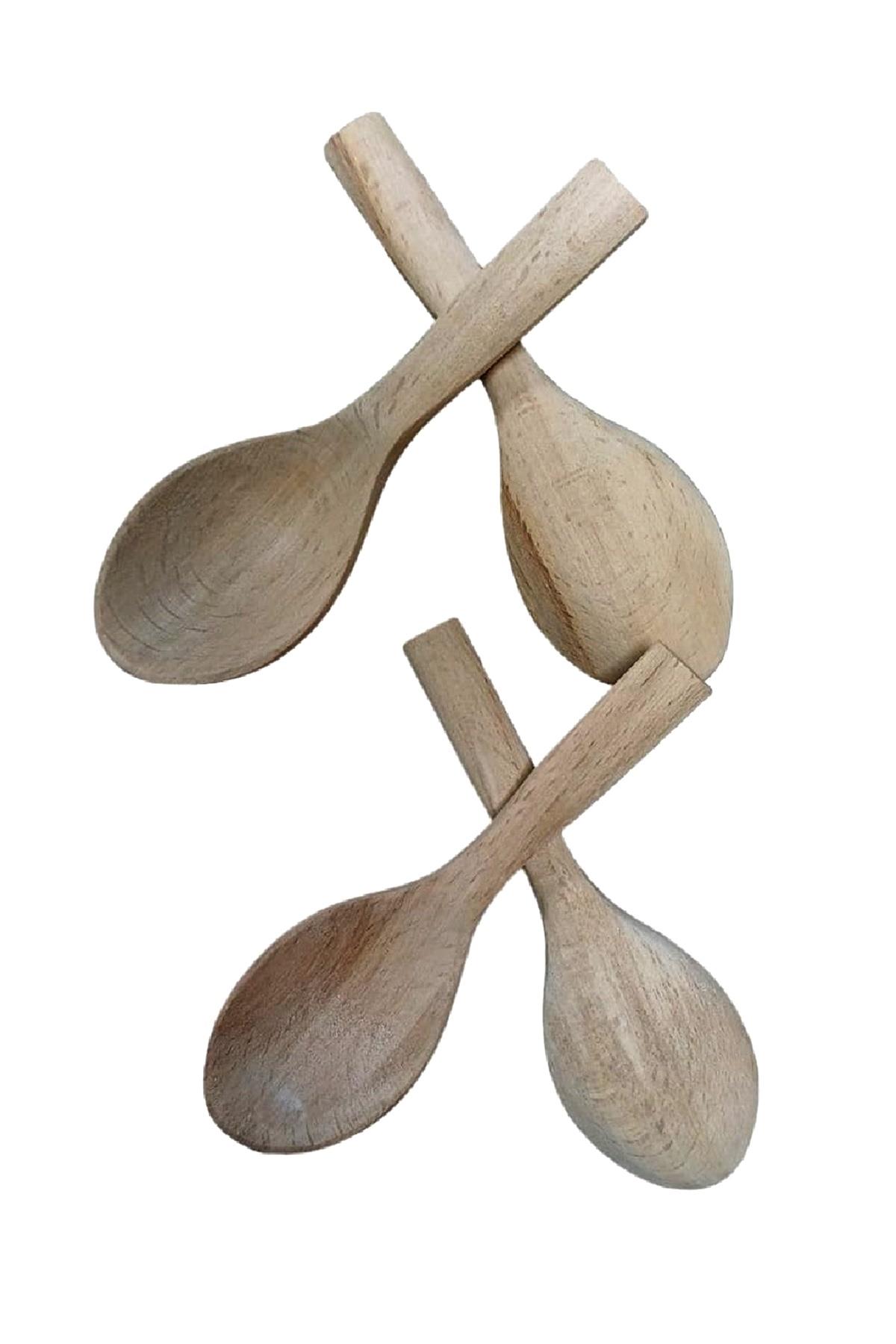 Şimşir Ağacı Oyun Kaşığı 4 Adet