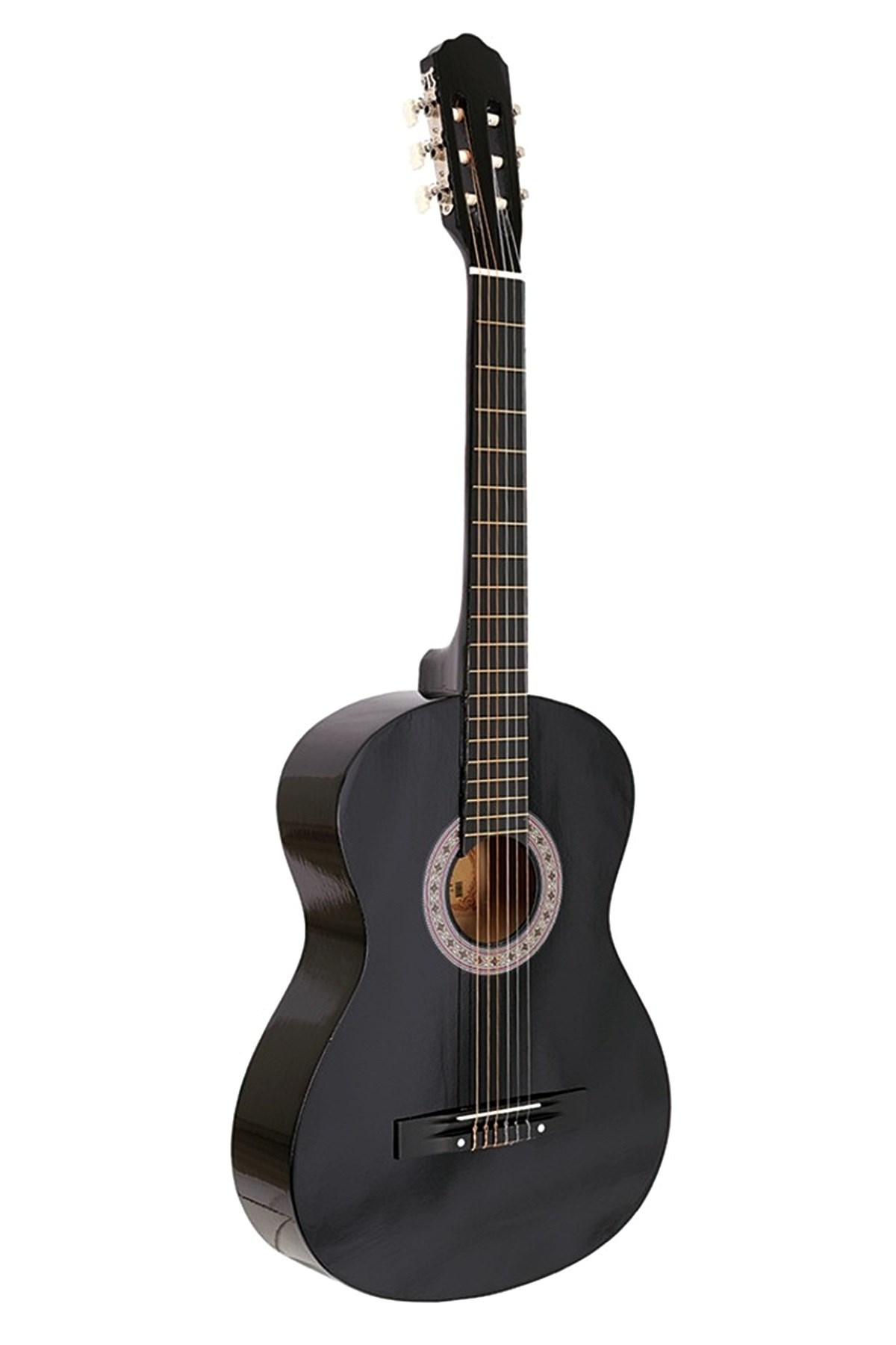 Tam Boy 4/4 Siyah Klasik Gitar ( Kılıf ve Pena Hediye )