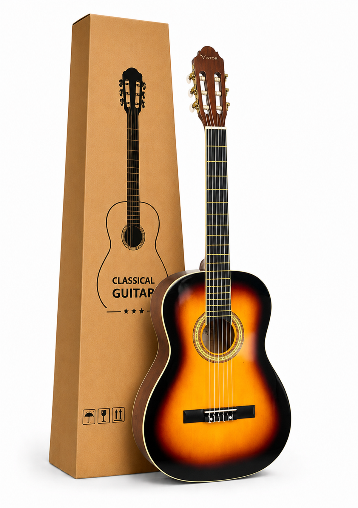 Victor Klasik Gitar Gün Batımı Renk