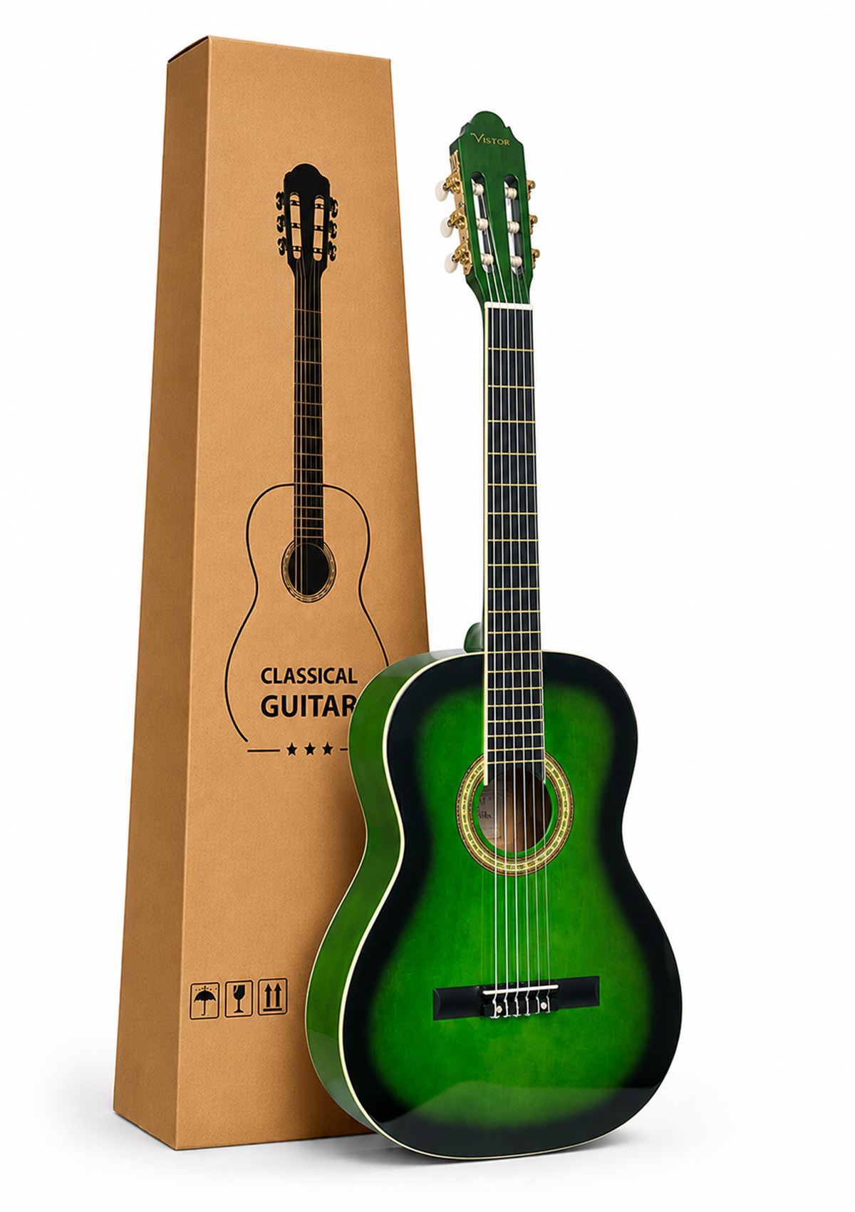 Victor Klasik Gitar Yeşil