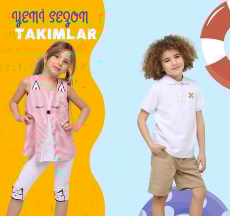 Pratik ve Şık: Casabony'nin Alt-Üst Takımlarıyla Çocukların Gardıroplarına Renk Katın!