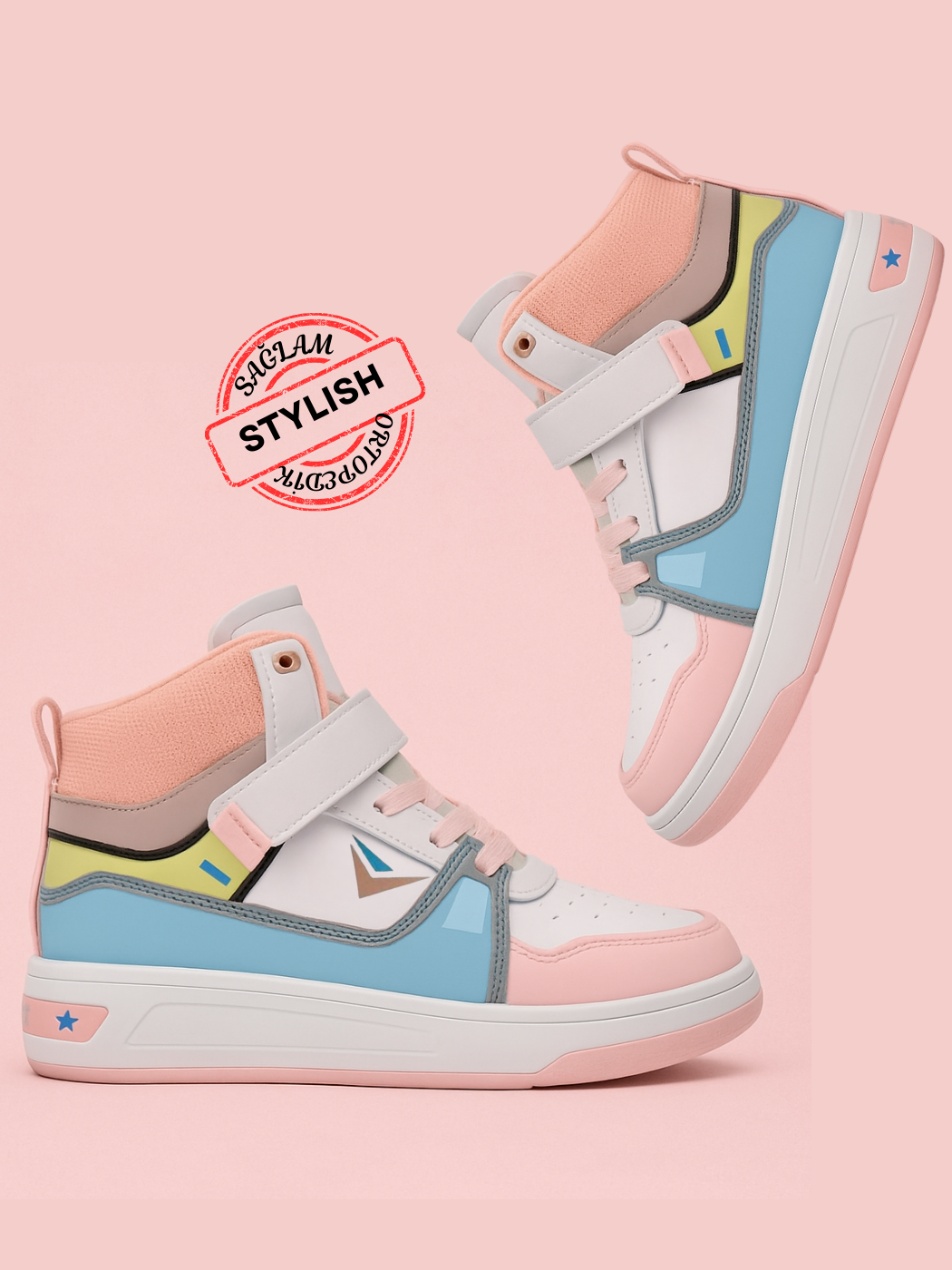 Multicolor Kız Çocuk Sneaker Spor Aayakkabı