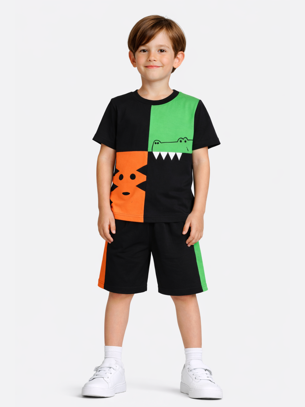 Tiger - Croco Erkek Çocuk Şort Takım