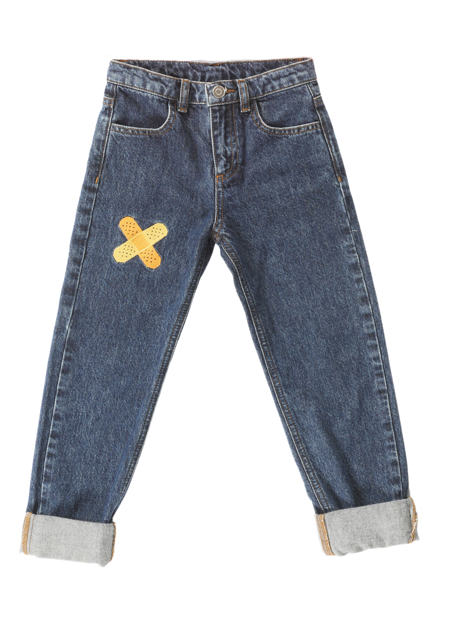Trouble Koyu Mavi Denim Erkek Çocuk Pantolon