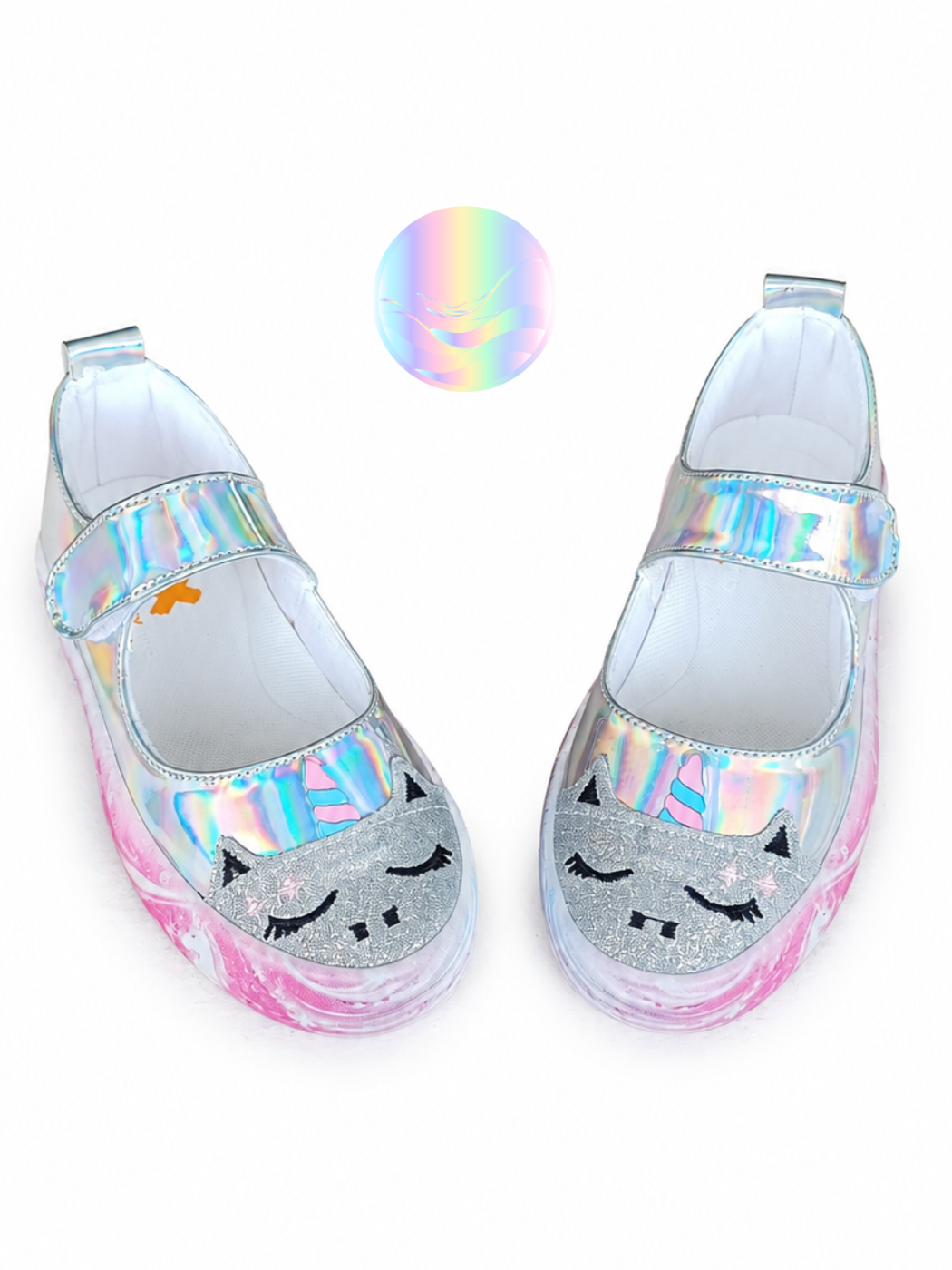 Unicorn Dream Hologram Kız Çocuk Babet Sneakers