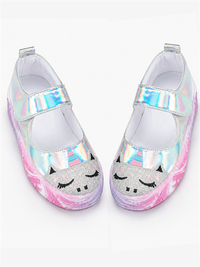 Unicorn Dream Hologram Kız Çocuk Babet Sneakers