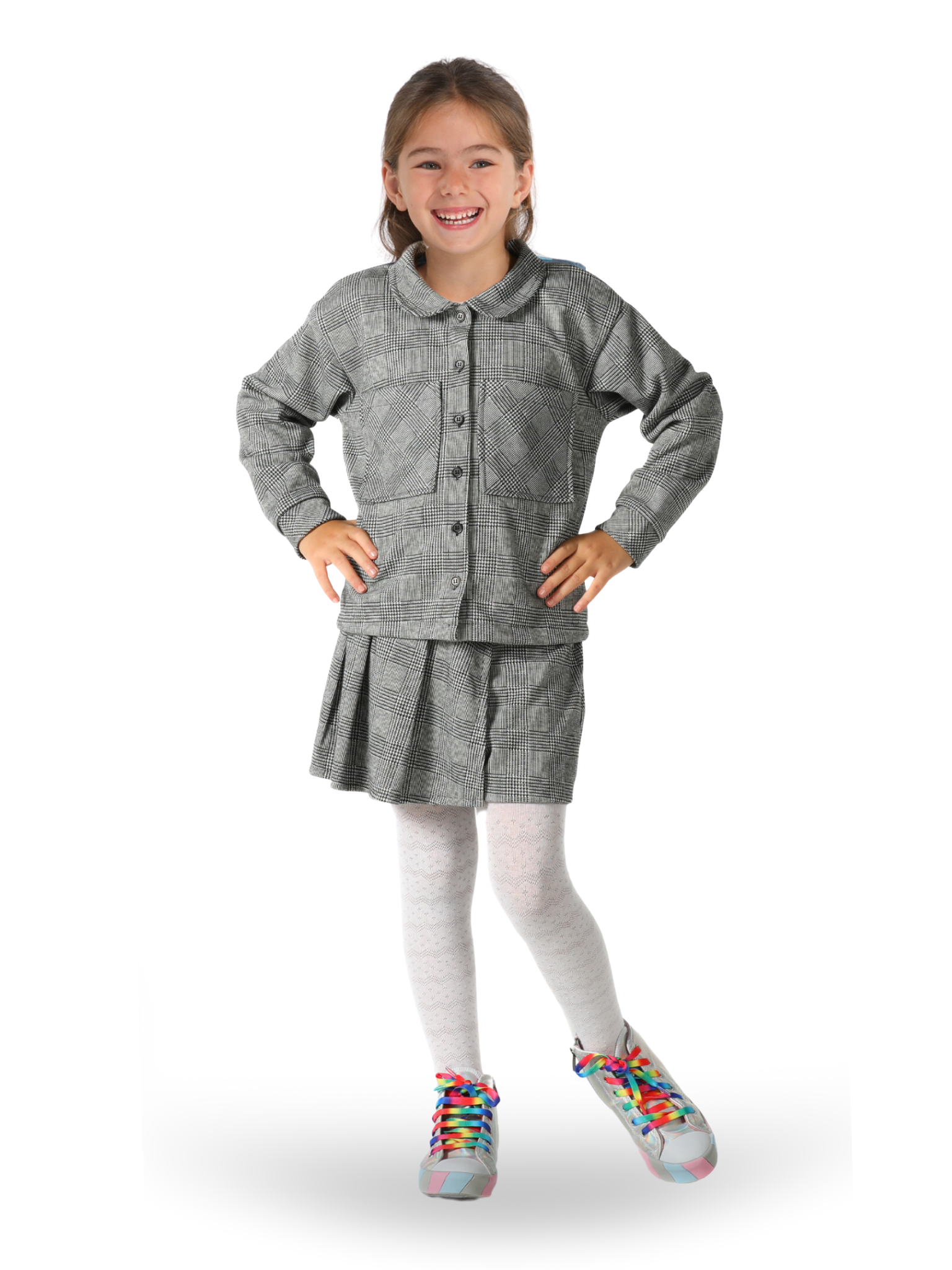 Ekose New V. Gömlekli Şort Takım