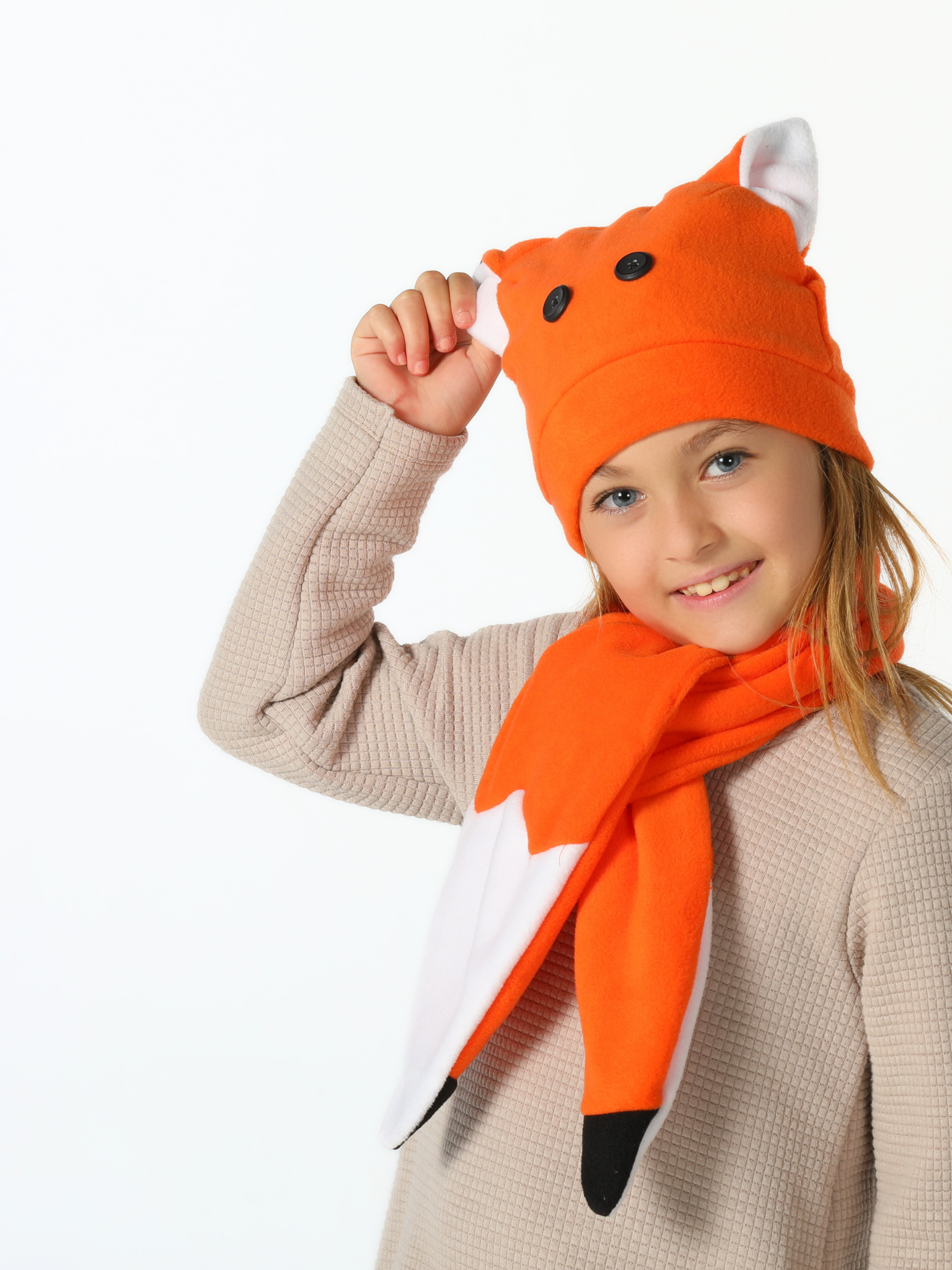 Fox Unisex Şapka+Kaşkol Takım