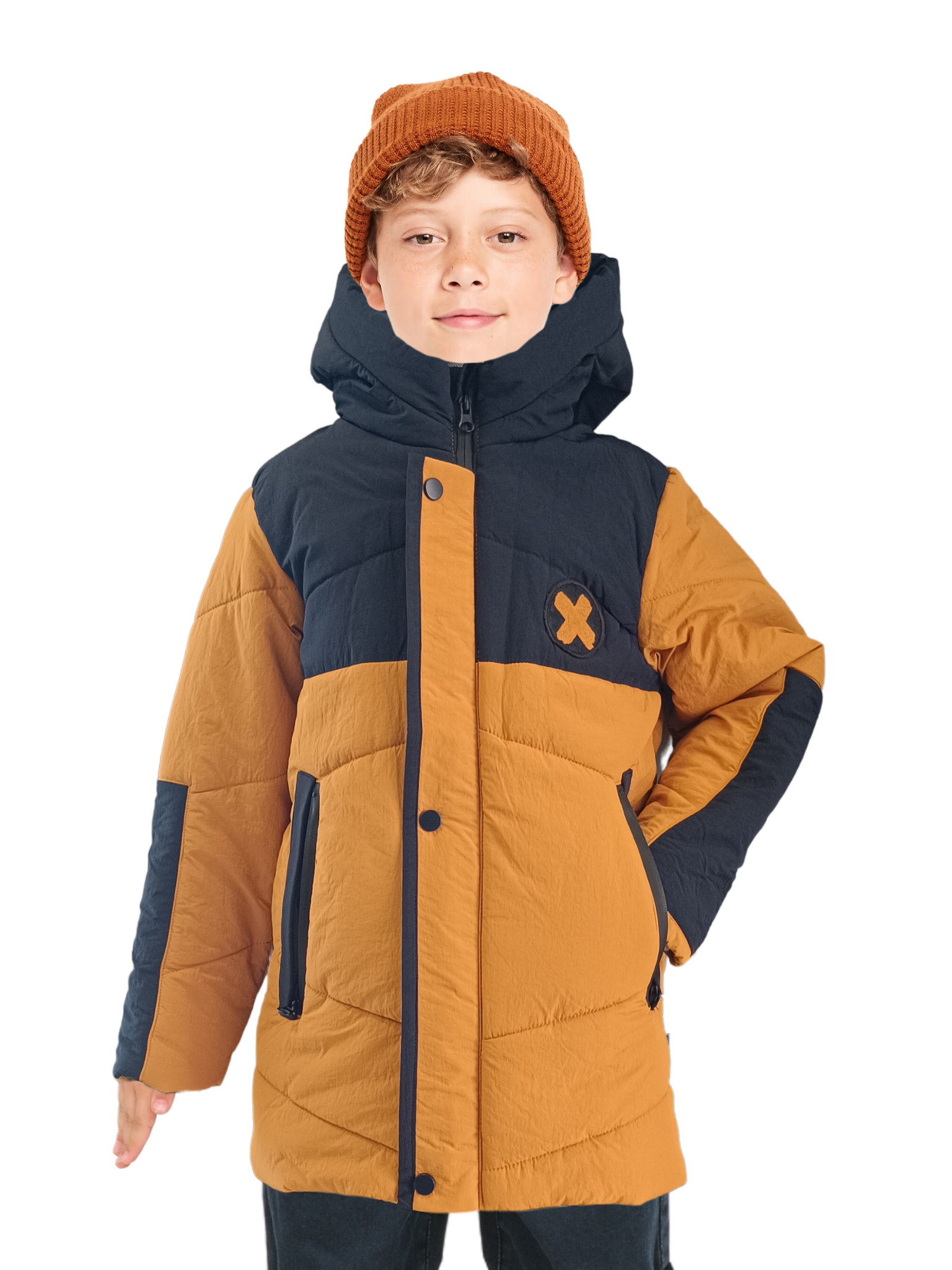 Hardal- Laci Su Geçirmez Parçalı Elyaflı Unisex ÇocukMont