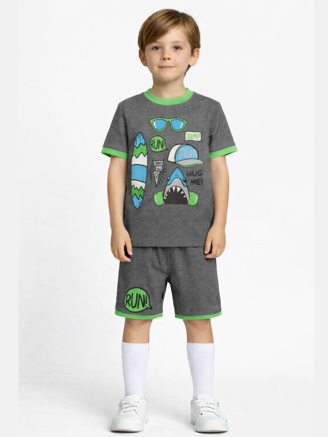 Summer Run Erkek Çocuk Şort Takım