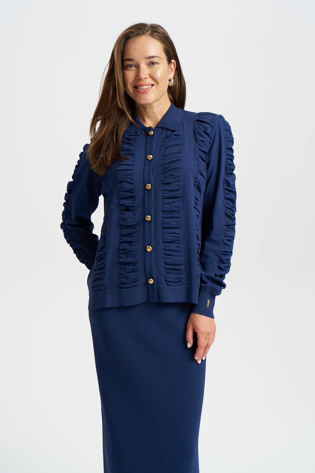 3077 KABLO ÖRGÜ HIRKA