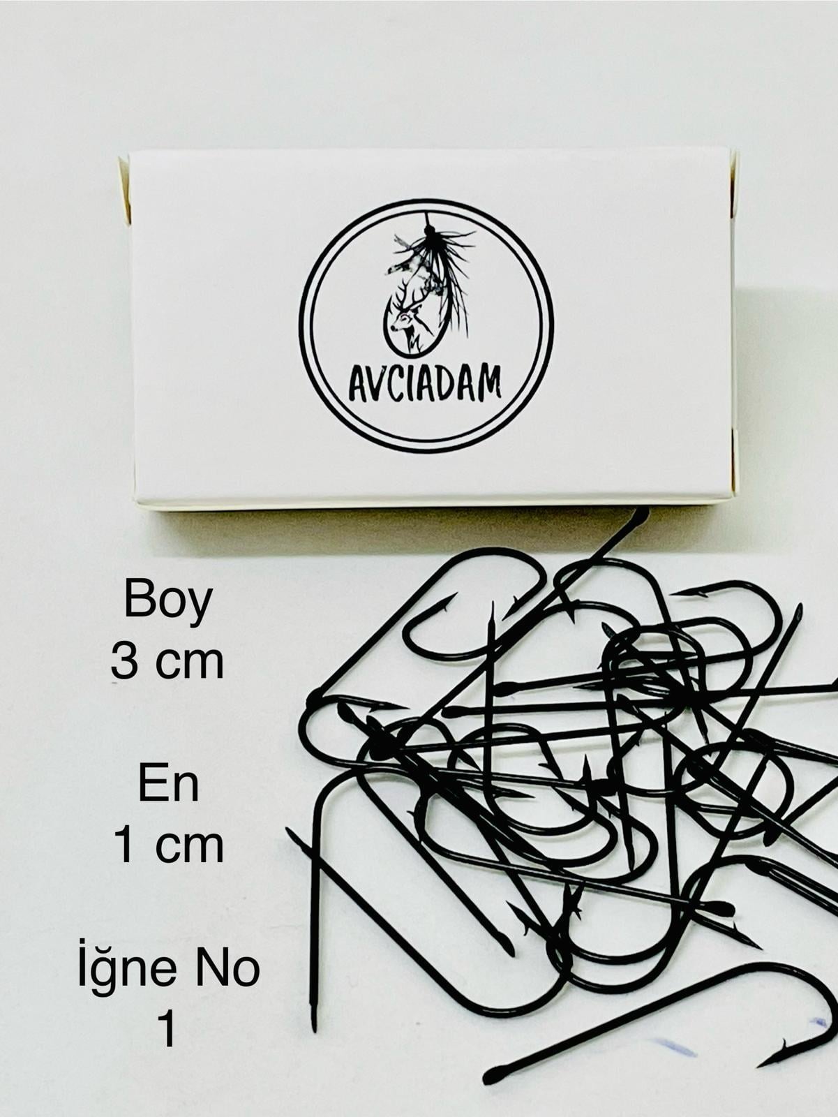 16002 Siyah Duz İğne No:1