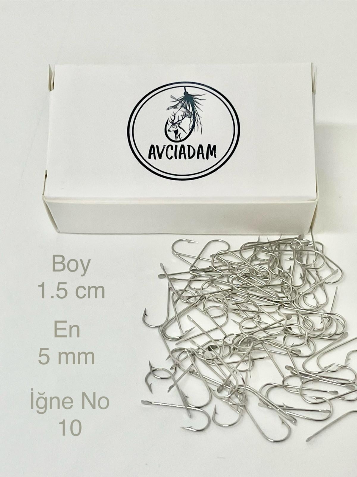 Beyaz Çapari İğnesi No:10 -16007