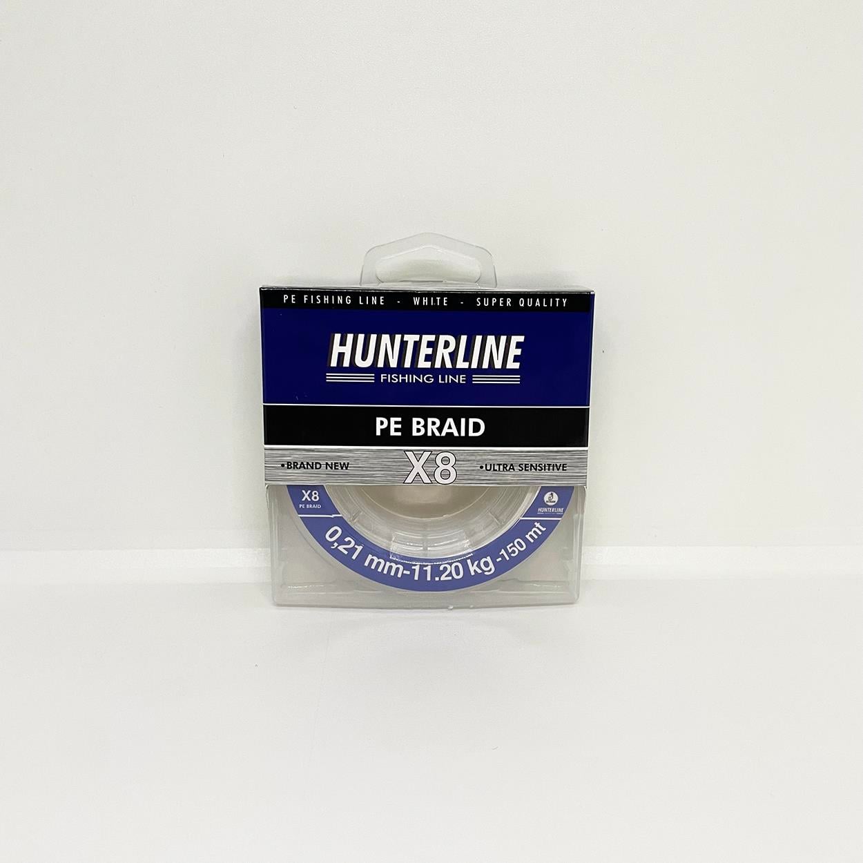 Hunterline Pe Braid x8 0,21mm İp Misina - 150 Mt