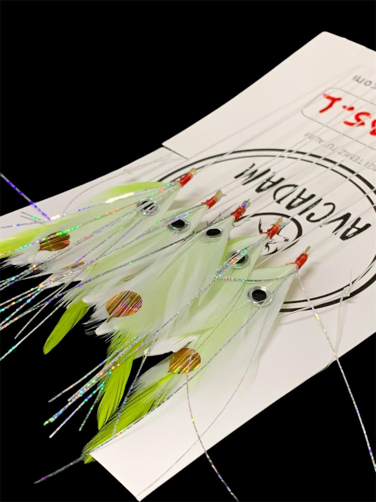 Tüy Çapari Yeşil Üstü Beyaz