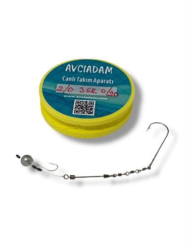 Canlı Lüfer Takımı Aparatı (2/0)(0/20)(3gr)( Seaguar )