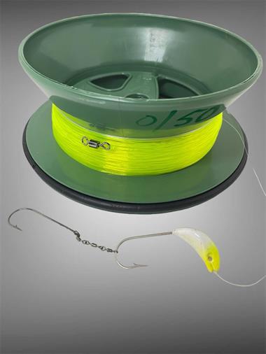 Glow Zokalı  Lüfer Takımı (15gr)(Floresan Sarı 1/0)